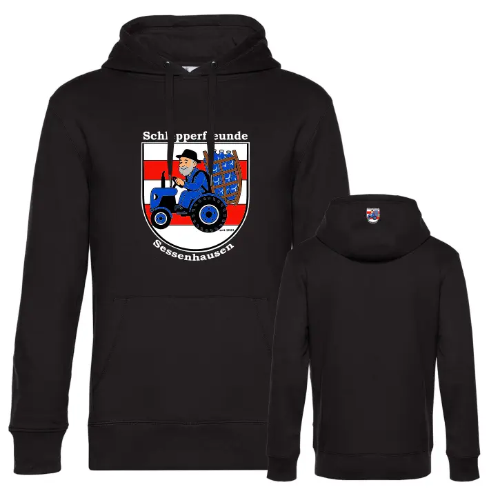Schlepperfreunde Sessenhausen Hoodie (Deep Black)