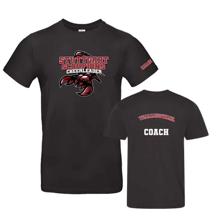 Stuttgart Scorpions Team Shirt Coach (Black)