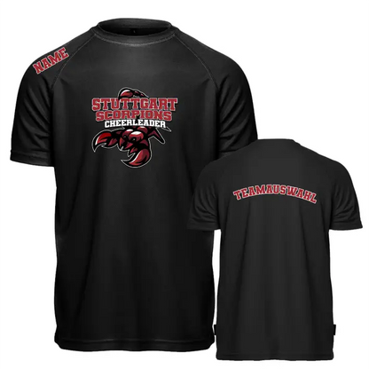 Stuttgart Scorpions Cheerleader Trainingsshirt (Jet Black)