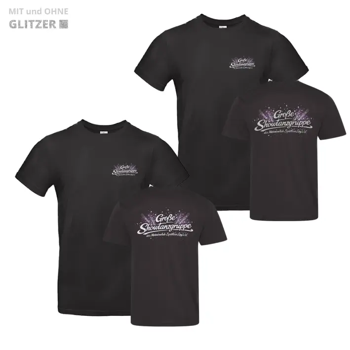 Showtanzgruppe Spätlese Lay Shirt V2 (Black)