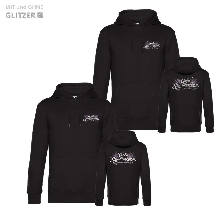 Showtanzgruppe Spätlese Lay Hoodie V2 (Deep Black)