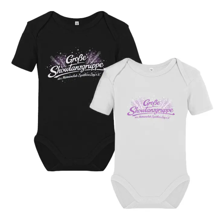 Showtanzgruppe Spätlese Lay Baby Body (White/Black)