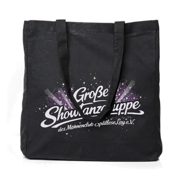 Showtanzgruppe Spätlese Lay Cotton Bag (Black)