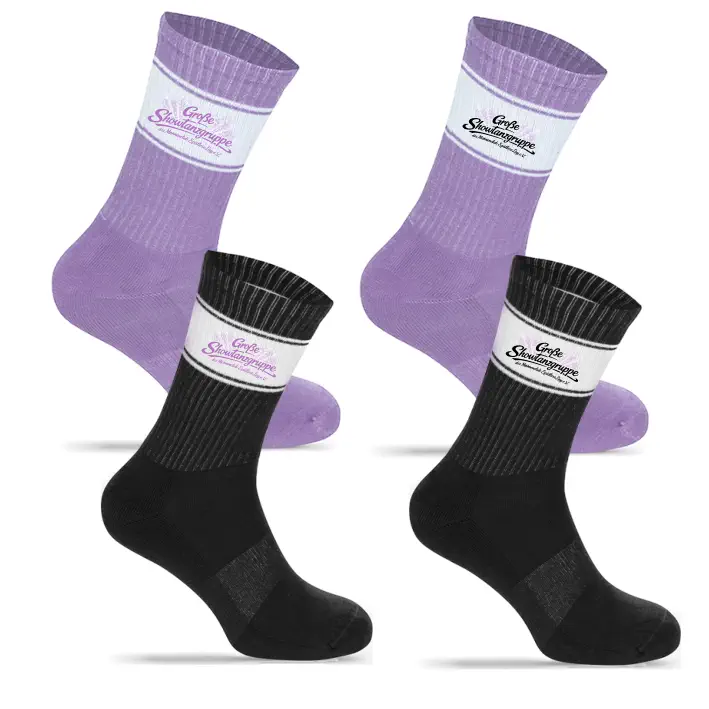 Showtanzgruppe Spätlese Lay Socken (Lila/Black)