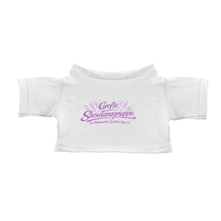 Showtanzgruppe Spätlese Lay Teddy Bär T-Shirt (White)