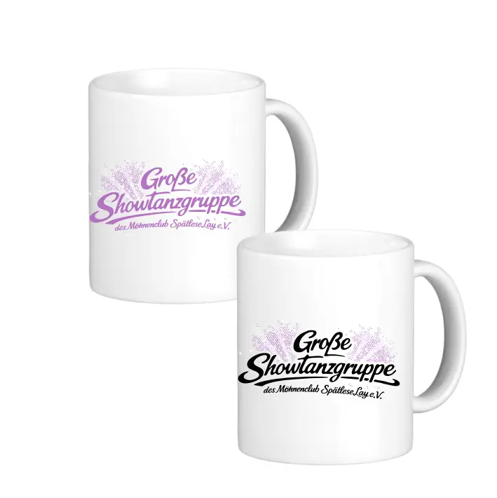 Showtanzgruppe Spätlese Lay Tasse (White)