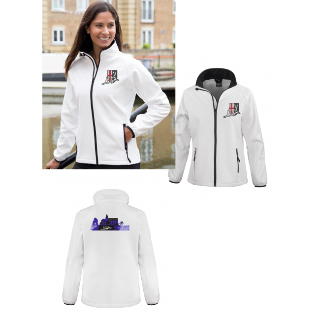 WOMAN Softshell Jacke TUS St. Sebastian bestickt oder bedruckt