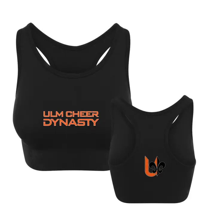 Ulm Cheer Dynasty Sporttop/Bra (Black)