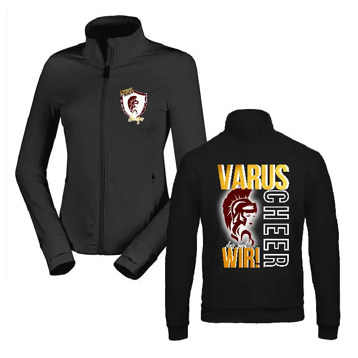 Varus Cheerleader Women’s Fitness Jacke (Black)