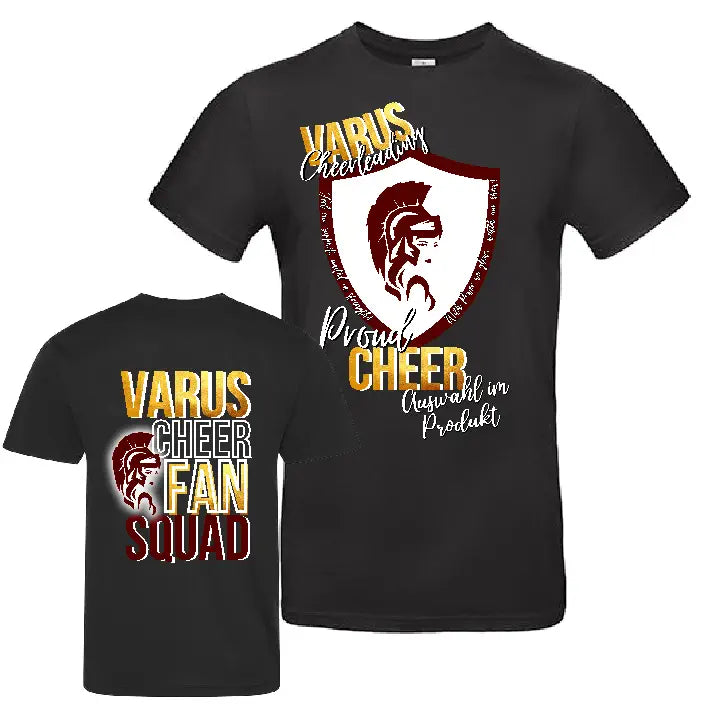 Varus Cheerleading Fanshirt (Black)