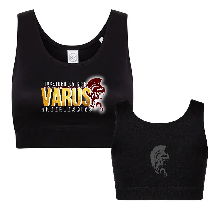 Varus Cheerleader Sporttop/Bra (Black)