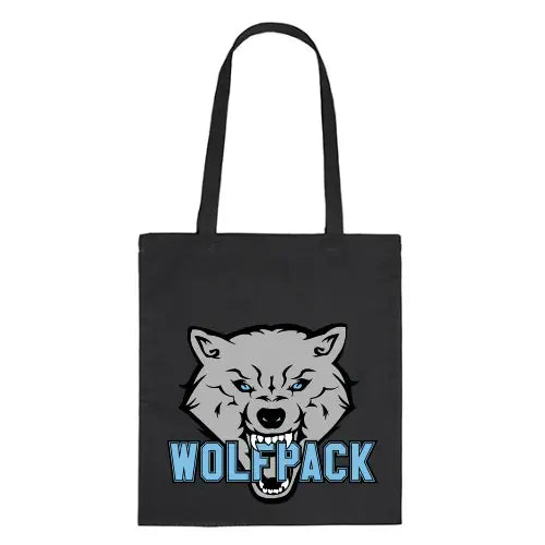 Wolfpack Cotton Bag (Black)