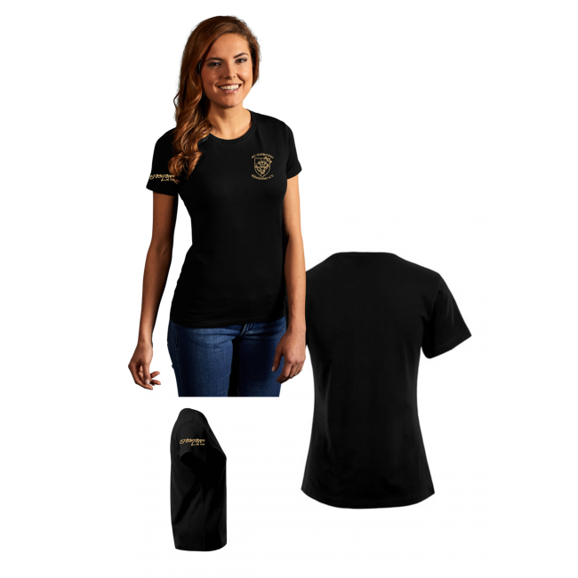 WOMAN Premium-T-Shirt & KC Goldgruber Klömbcher