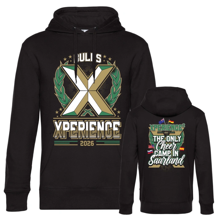 Xperience Hoodie (Deep Black)
