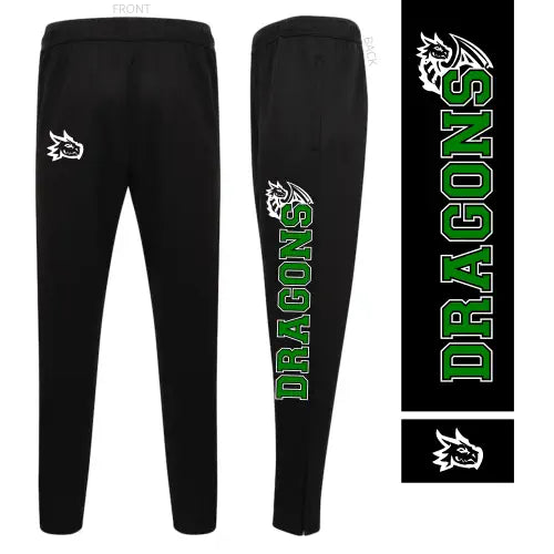 Dragons Sporthose Slim (Black)