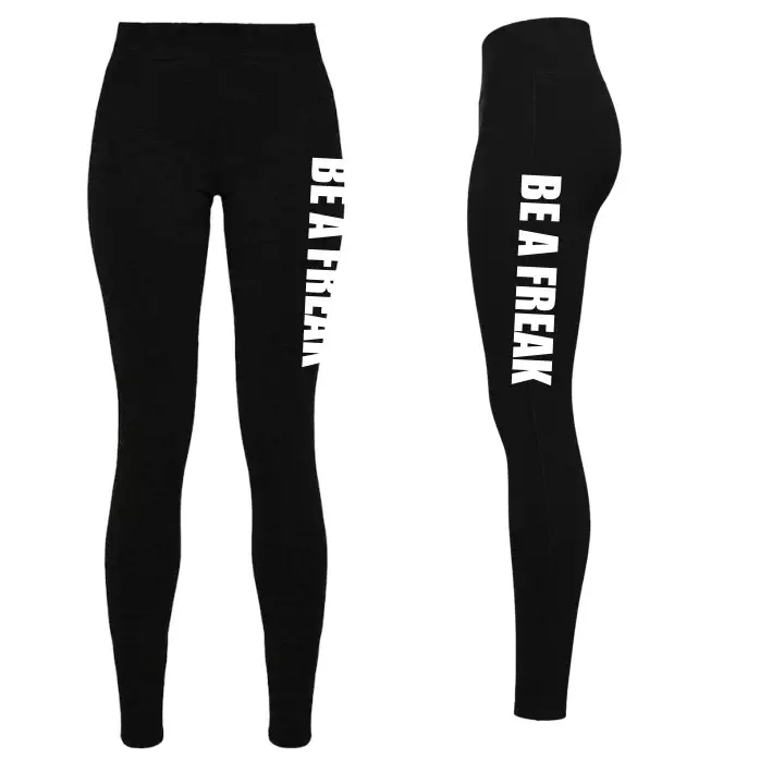 Freaks Cheerleader Leggings (Jet Black)