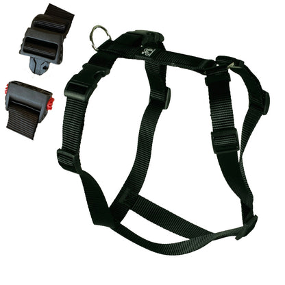 Hundegeschirr Feltmann XXL schwarz - Super Strong