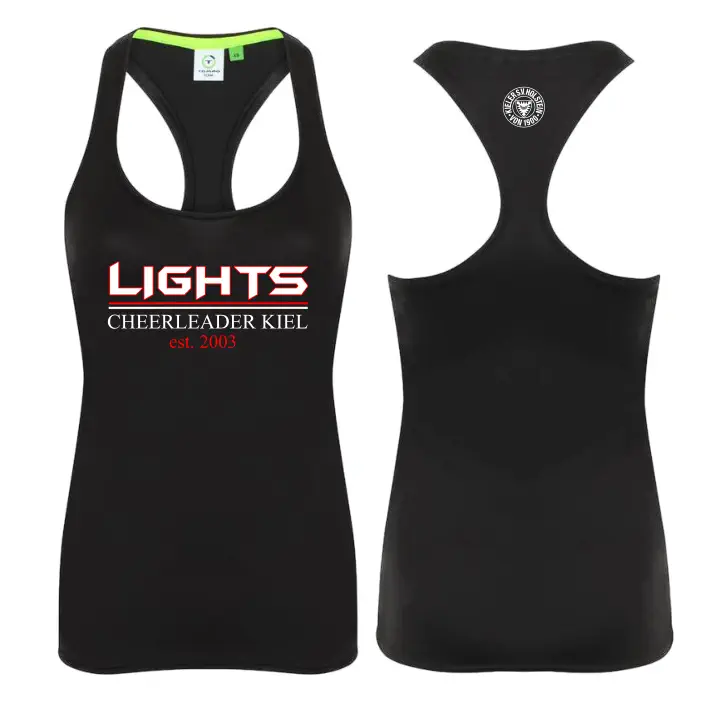 Lights Cheerleader TankTop (Black)