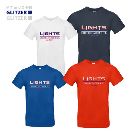 Lights Cheerleader Shirt (Red/Navy/White/Royal)
