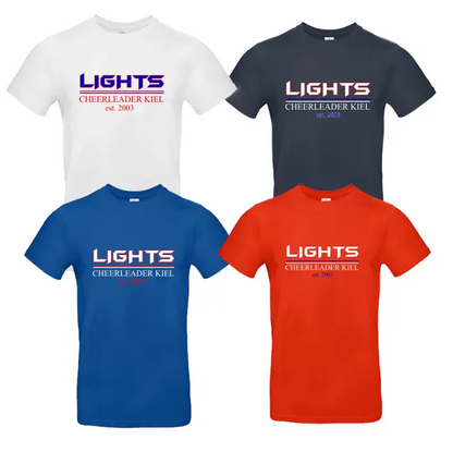 Lights Cheerleader Shirt (Red/Navy/White/Royal)