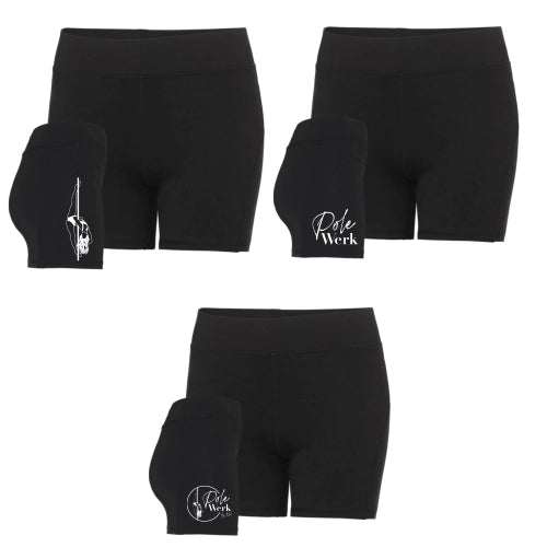 Pole Werk by Nelly Pro Short (Jet Black)