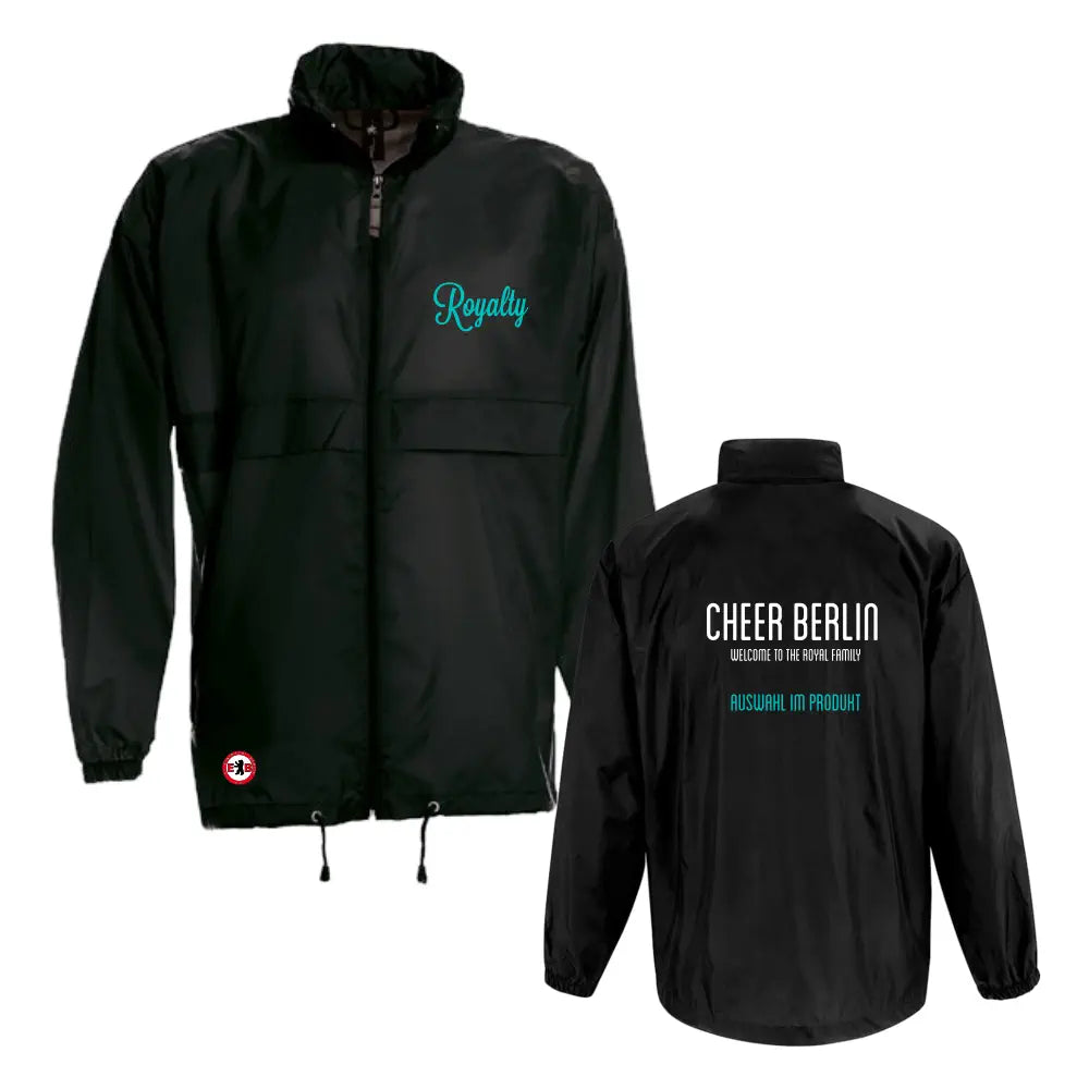 Royalty Cheer Berlin Regenjacke - Black
